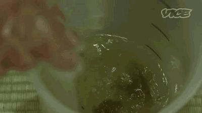 日本女记者品尝即将失传的屎酒！到最后还是吐了！