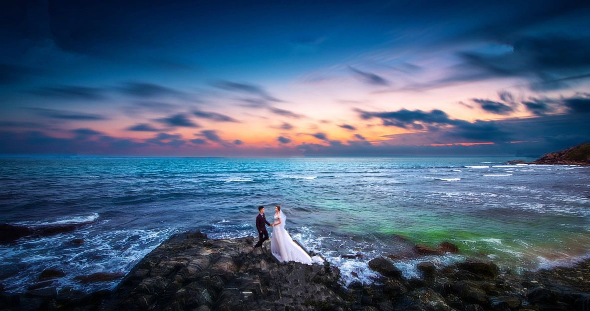 网上订婚纱照怎么选,订婚纱照要注意什么