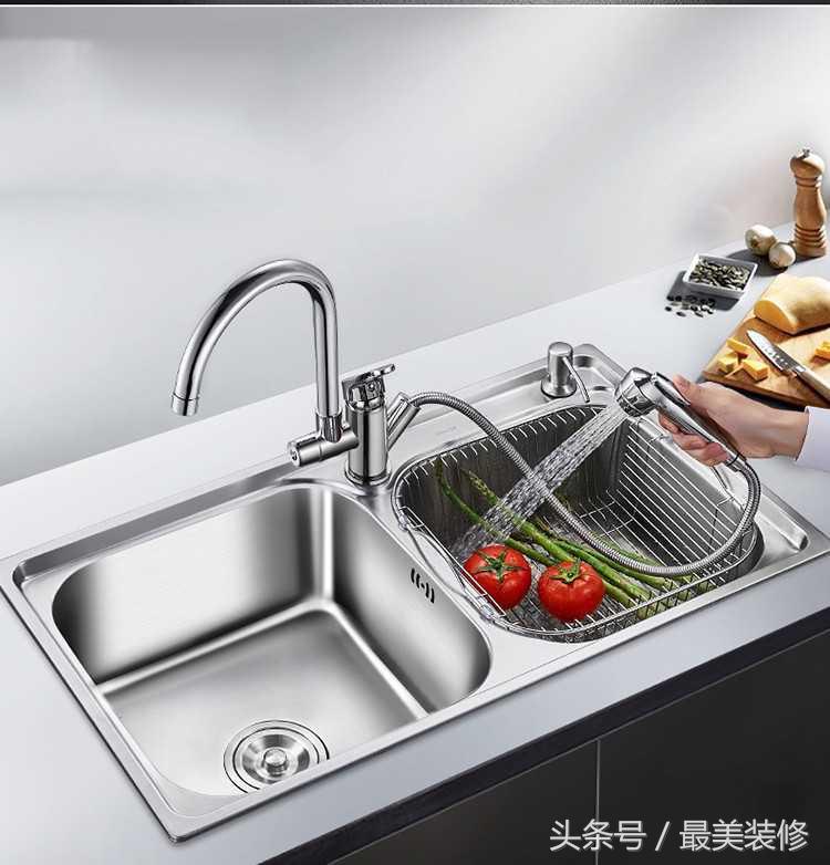 厨房易清洗的水槽,水槽耐油污推荐