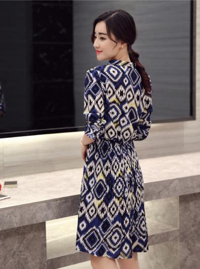 优雅气质高端的连衣裙雪纺,春秋雪纺连衣裙气质高级感轻奢