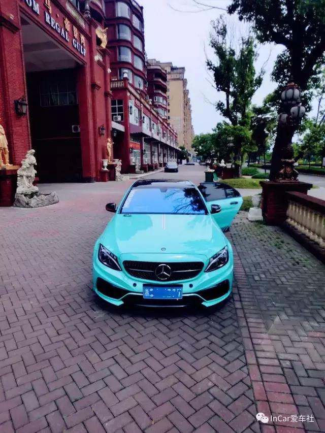 浙江奔驰glc260改装案例,浙江杭州奔驰改装c200