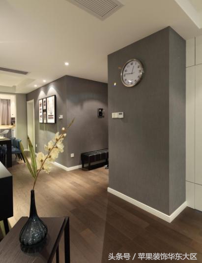 金桥国际120平简约现代装修风格,装饰设计合肥