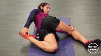 足球运动员健身的训练方法,足球拉伸训练100个经典动作