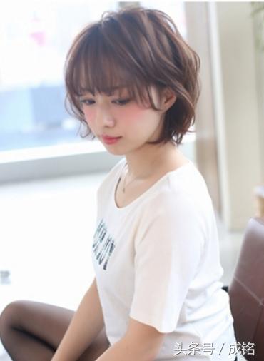 碎发短发长碎发,小清新又酷又飒短发碎发