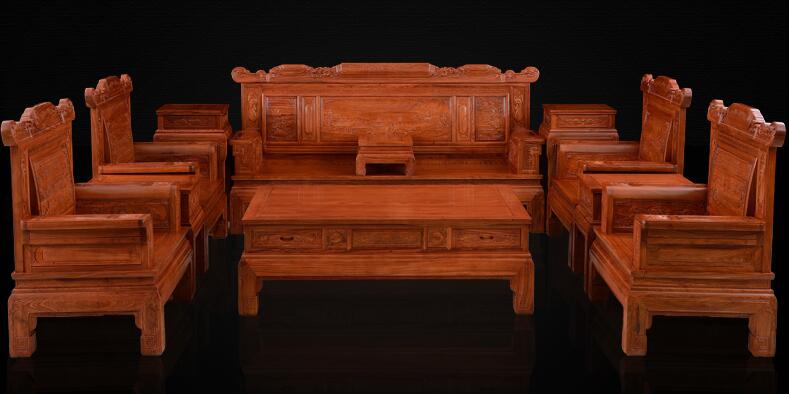 花梨木四件套家具价格多少一套啊,某宝花梨木家具4000左右可信吗