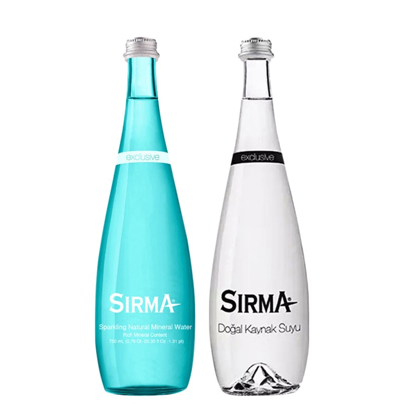 欢乐颂安迪喝的矿泉水,安迪喝的玻璃瓶矿泉水