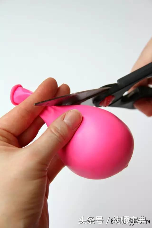 气球减压球教学,1-3岁幼儿气球手工课程