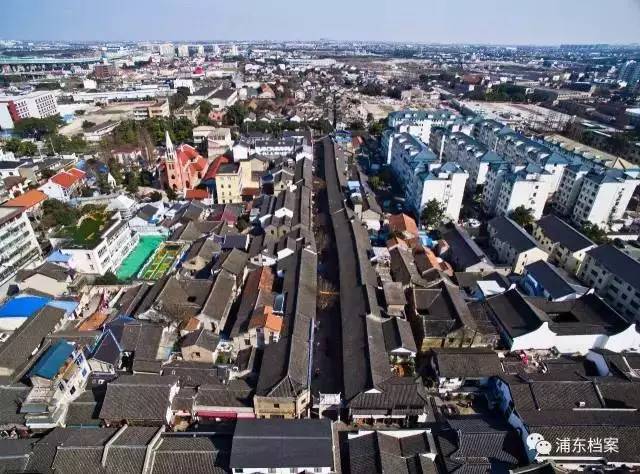 航拍老川沙,川沙15年的变化