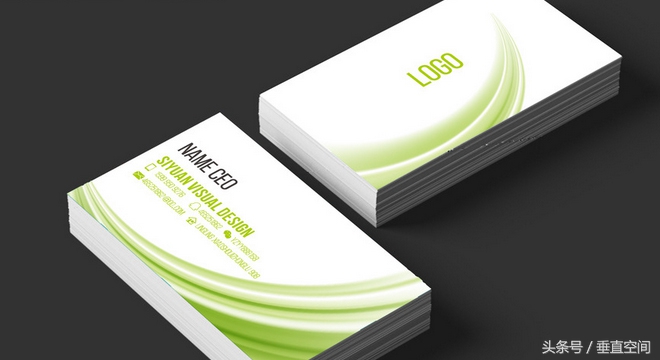 高档名片纸100种,100张惊艳的名片正反面