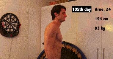 坚持健身100天后他们都怎么样了,坚持健身100天