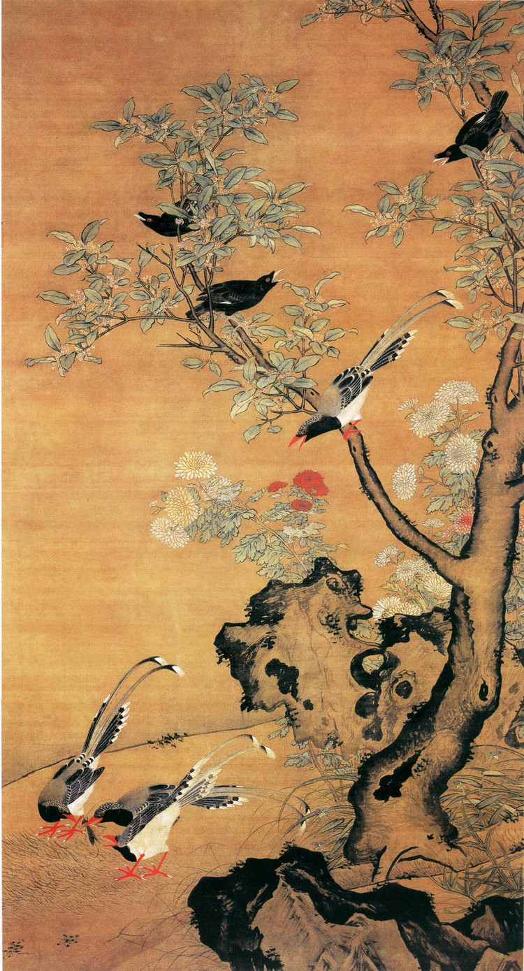 明-吕纪绘画作品欣赏