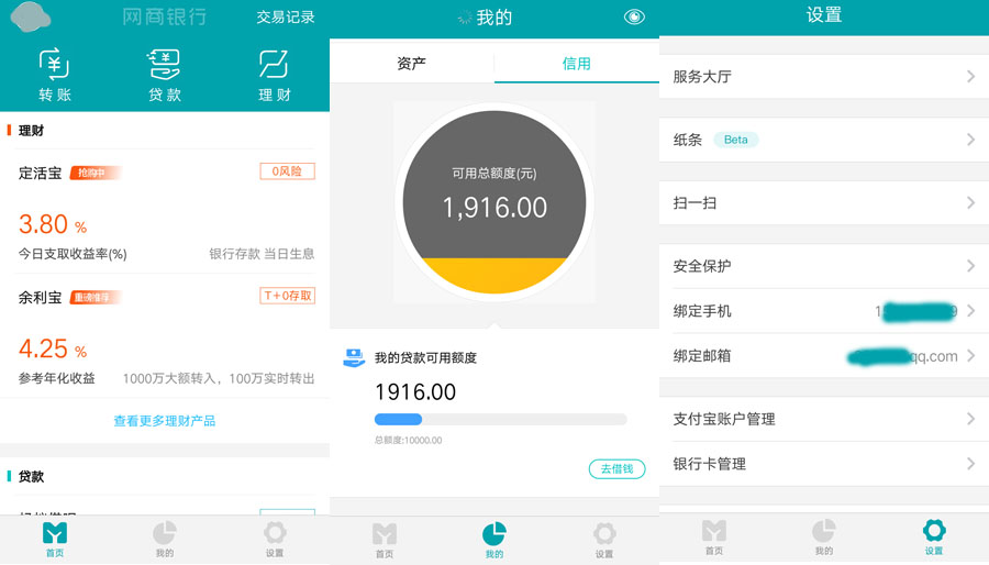 蚂蚁金服与网商银行的区别,蚂蚁金服旗下网商银行授信