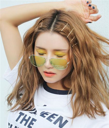 适合染爆顶的头发颜色,中长头发颜色推荐漂染