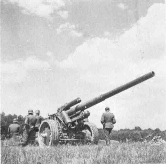 野战散炮配合,野炮打舰炮