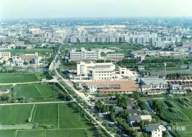 航拍老川沙,川沙15年的变化