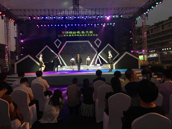 吴山广场杭州之夜,杭州夏夜游园会