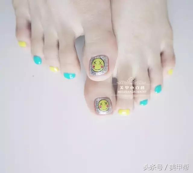 高级干净耐看的脚甲纯色,十款最适合夏天的脚甲仙气飘飘