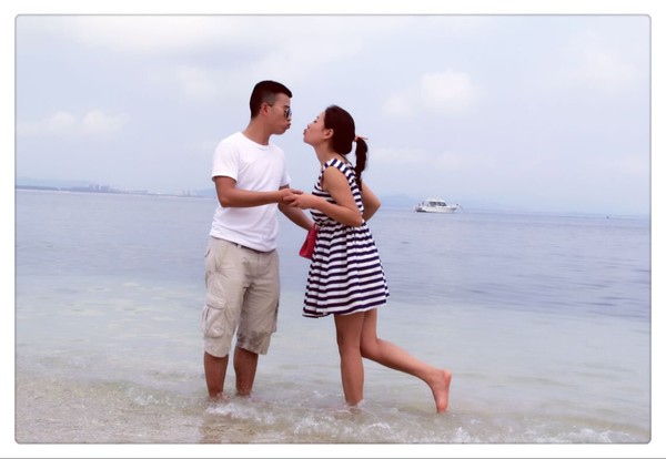 在三亚总有一片海属于一个人,在三亚椰梦长廊海边