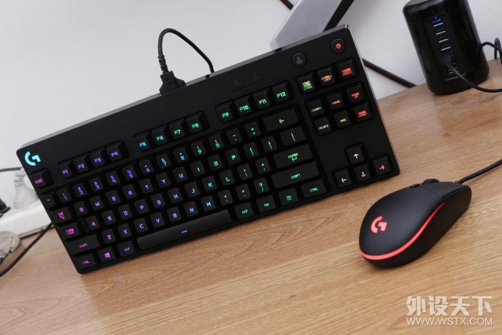 罗技游戏键盘推荐gpro,罗技键盘gpro尊贵蓝和海克斯版