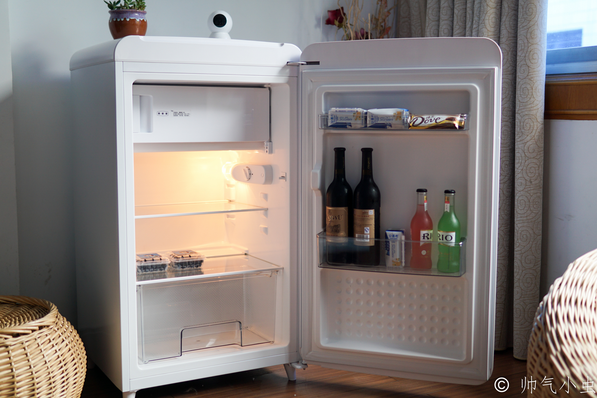 小米生态链智能家居冰箱,小吉法式四门复古冰箱怎么样