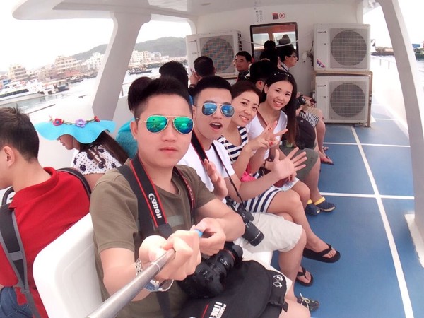 在三亚总有一片海属于一个人,在三亚椰梦长廊海边