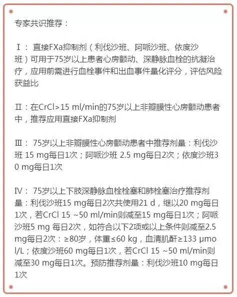 75岁以上老年抗栓治疗指南,老年医学专家共识