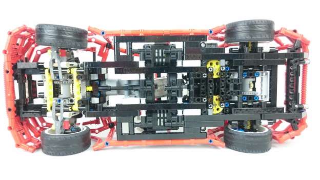 漂移乐高车,手刹车漂移教程