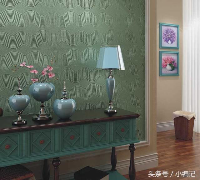 高级感硅藻泥效果图,带色彩的肌理硅藻泥