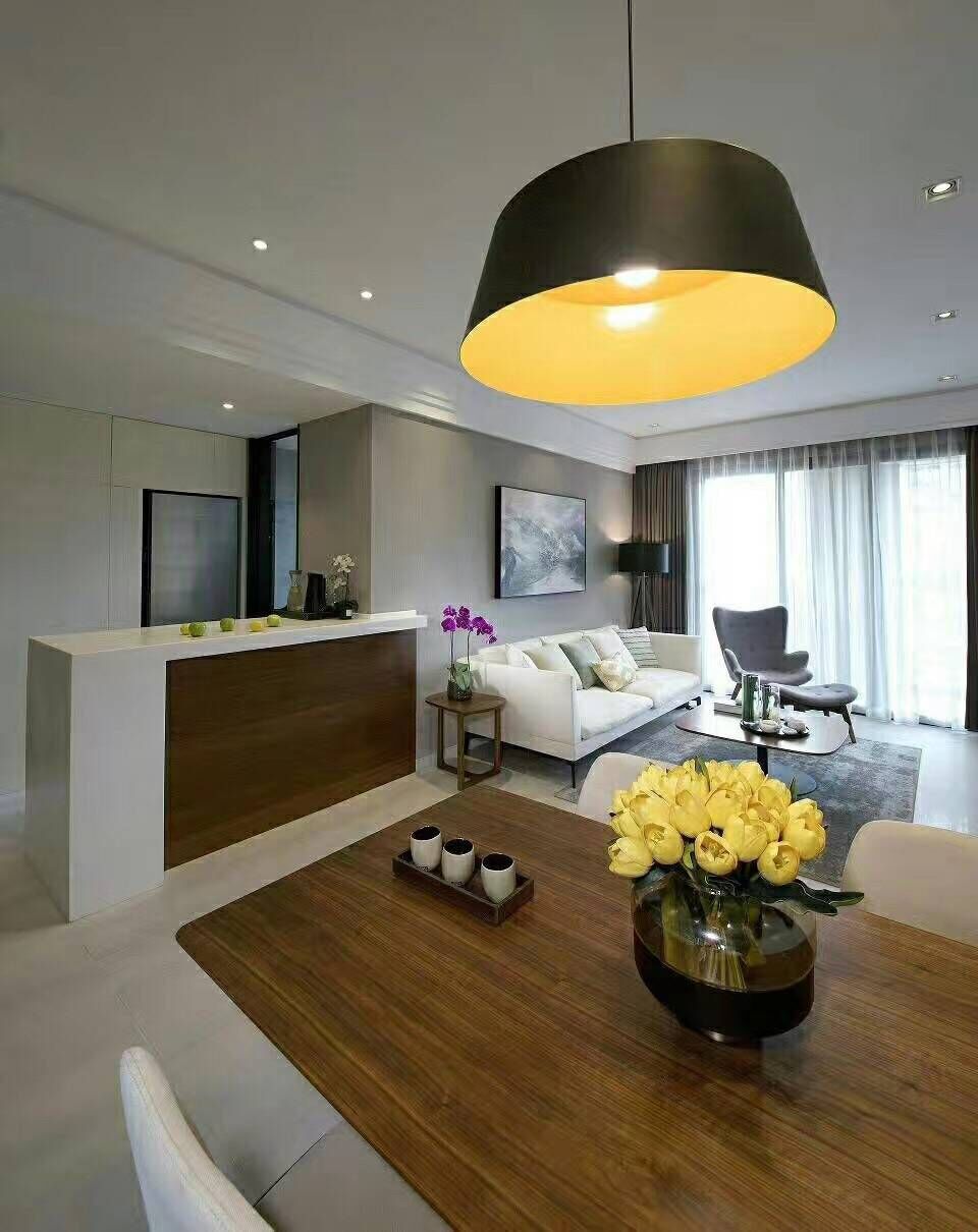 中航白沙湾二房装修效果图,中航城两河装修效果图