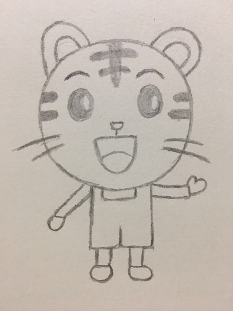 简笔画巧虎的画法最简单,巧虎妙妙简笔画