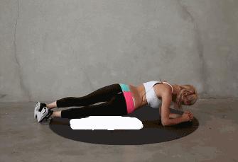 锻炼腰肌平板支撑12种训练,腰部肌肉锻炼动作平板支撑