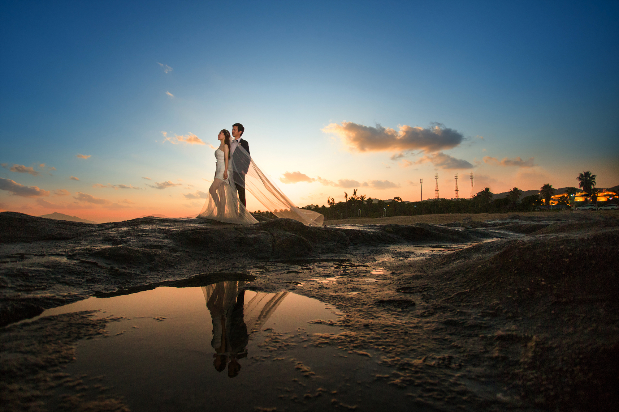 婚纱照这样拍真的很吸引人,如何把婚纱照拍出闪闪的