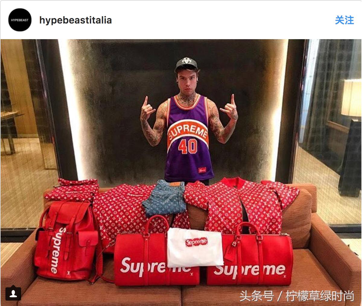 lv鑱斿悕supreme楣挎櫁,lvxsupreme璧扮