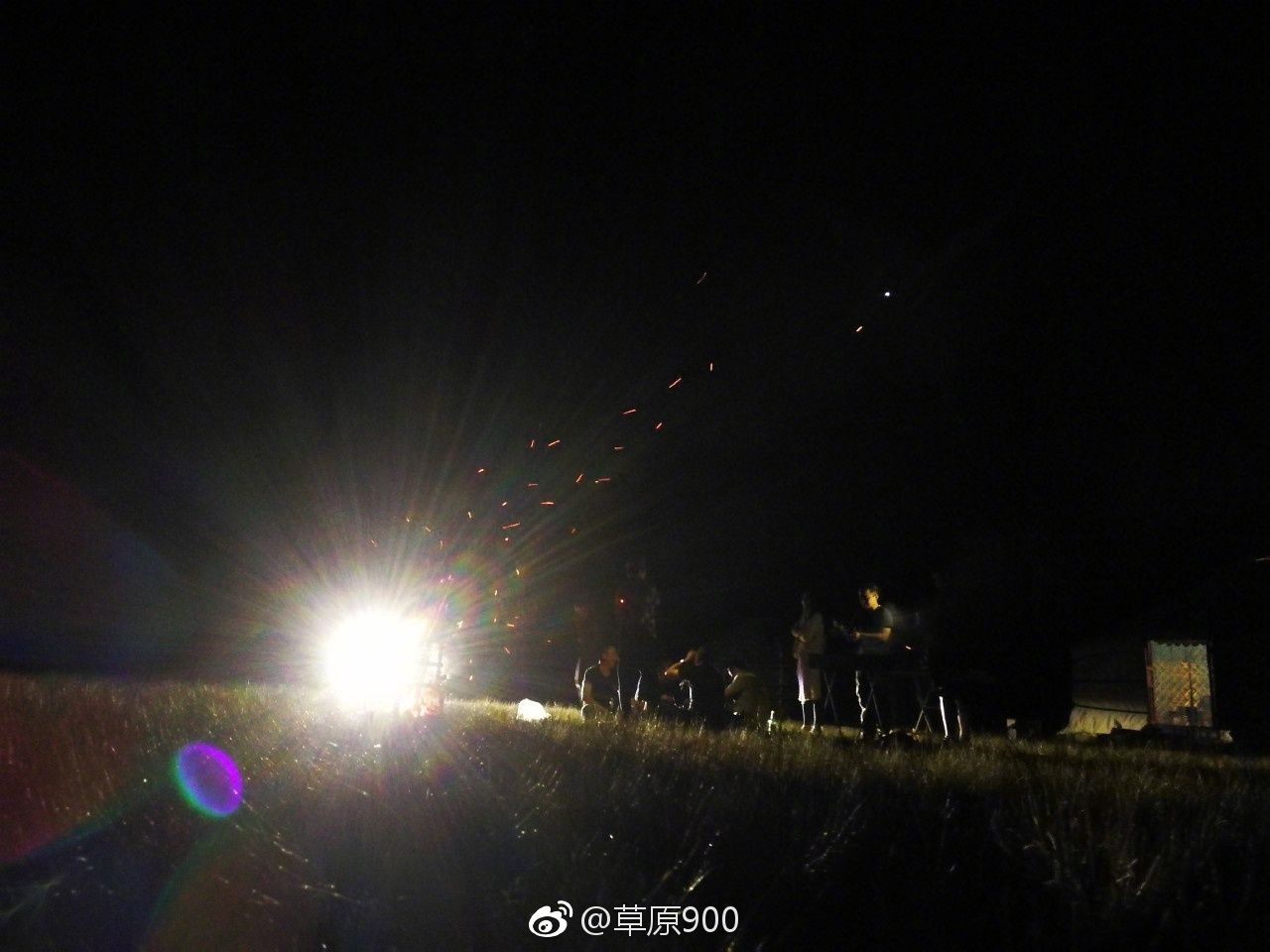 锡林郭勒草原星空,天堂草原锡林郭勒