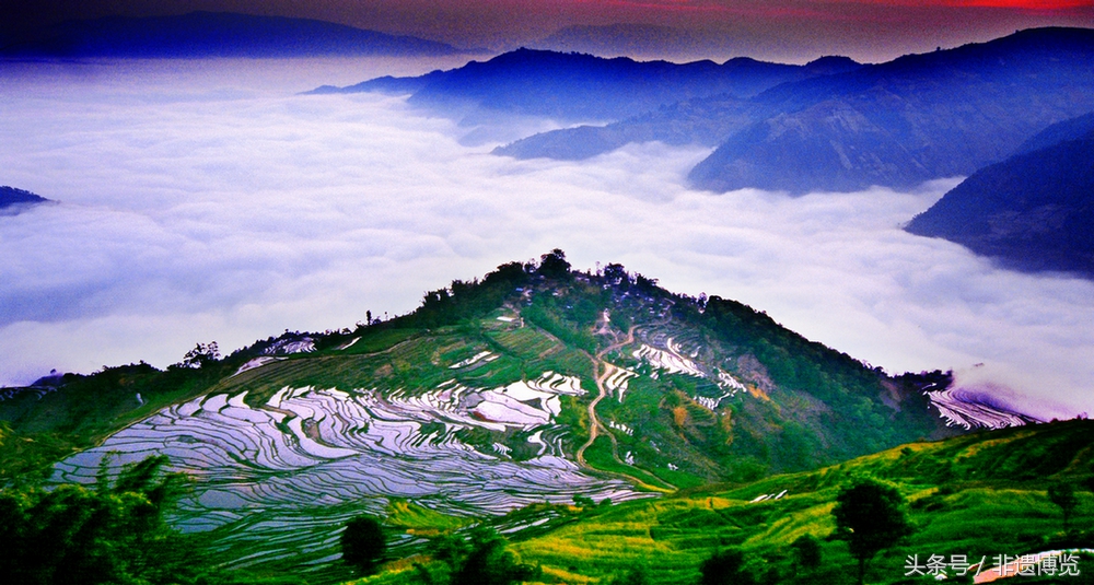 中国人雕刻,大地雕刻元阳梯田