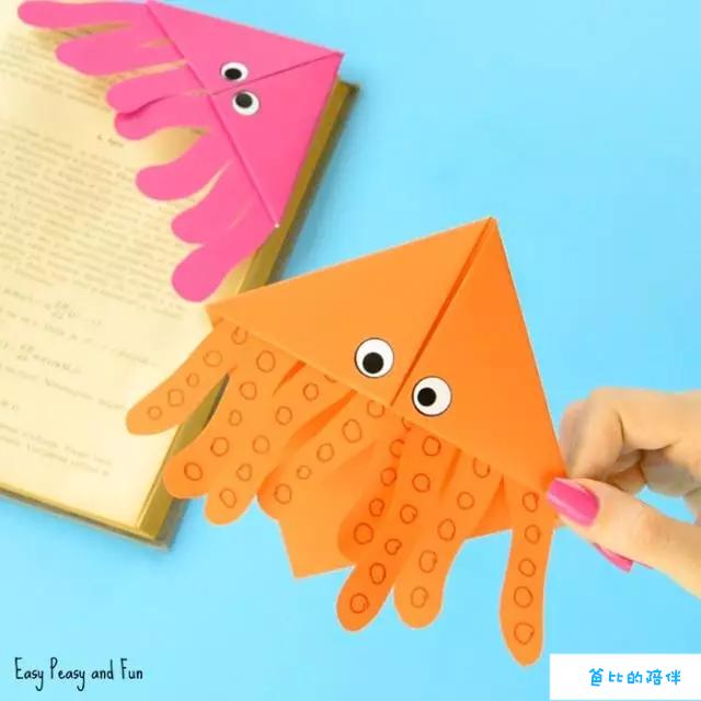 书签手工制作与阅读有关,给孩子做的可爱的书签