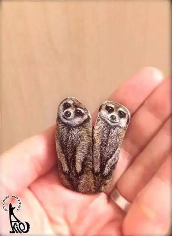 简单可爱石头画,教你一个画石头实用的小技巧