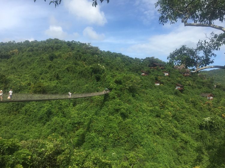 碧海蓝天亚龙湾,三亚美丽的亚龙湾
