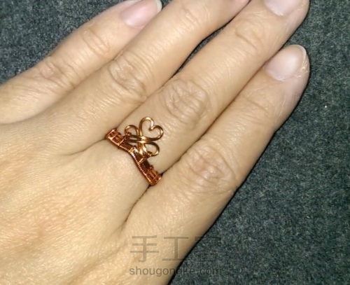 又好看又能戴的戒指手工,怎么做简单又漂亮的爱心戒指