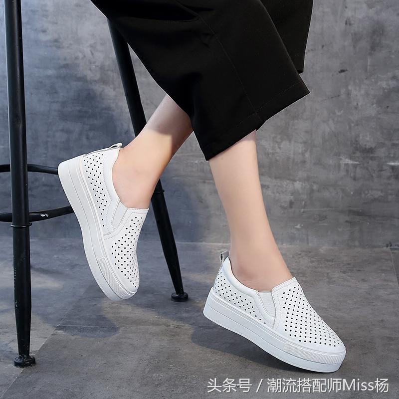 舒适适合长时间行走的小白鞋,头层牛皮小白鞋夏天穿热吗