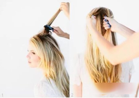 三个麻花辫发型简单又好看,3个最简单麻花辫