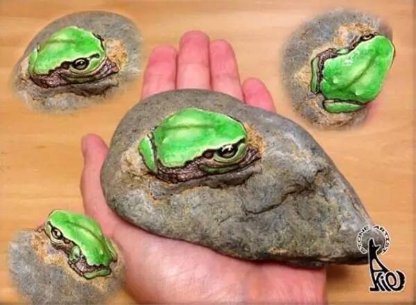 简单可爱石头画,教你一个画石头实用的小技巧