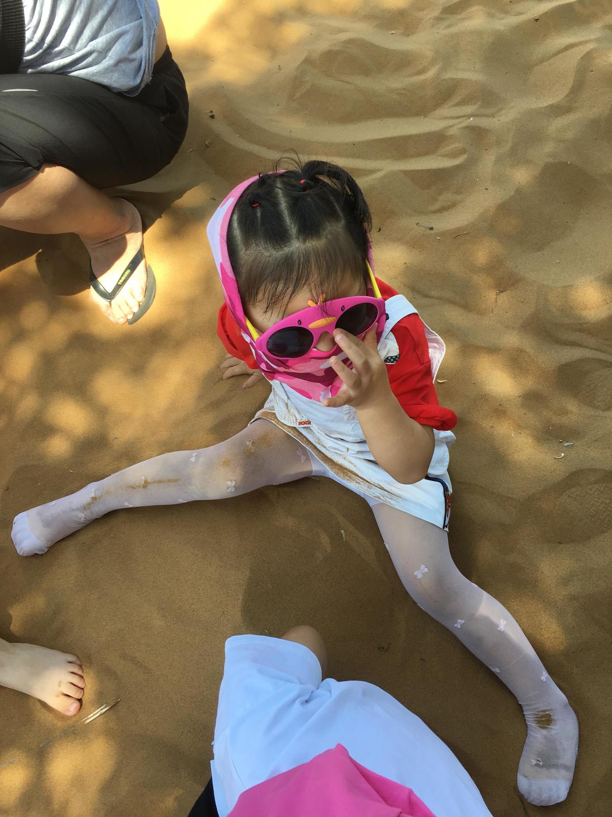 带娃去沙坡头,带上萌娃去旅行