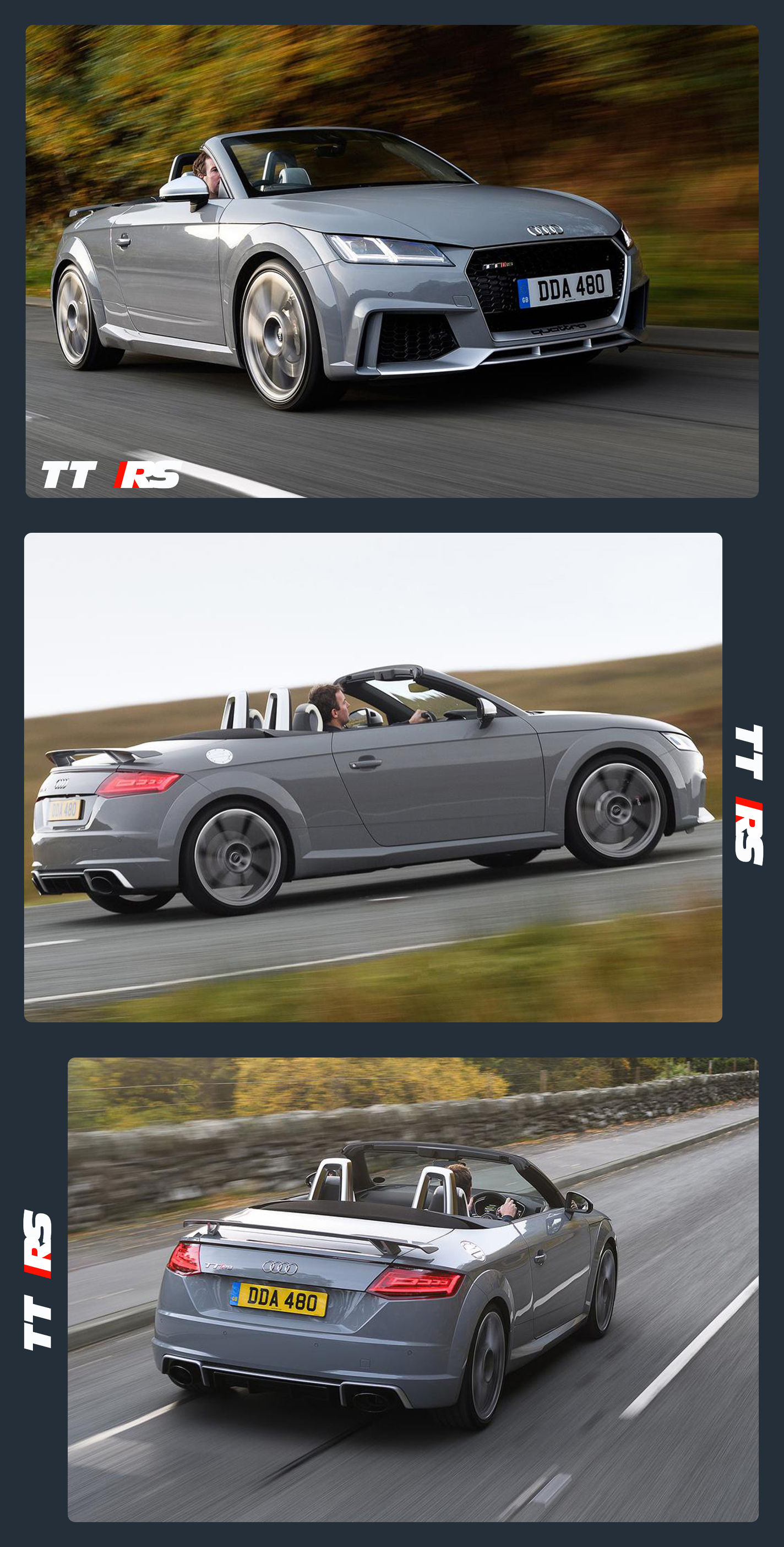 实力直逼百万级超跑，奥迪TTRS敞篷版