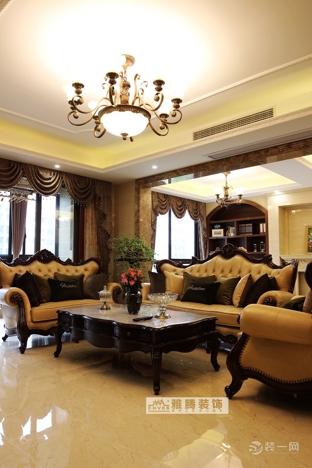 180平大户型！欧式古典风格的家，太豪气！苏州越湖名邸，欧式古典风格