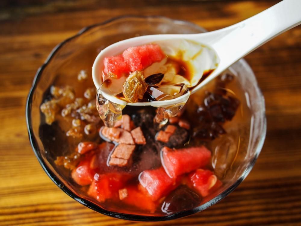 冰粉网红,网红冰粉高清图片