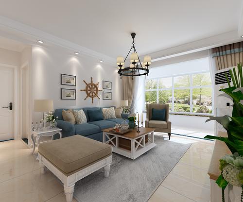 女主偏爱高冷范儿,山东岛城山河城伴山星河小区,101m²户型参考