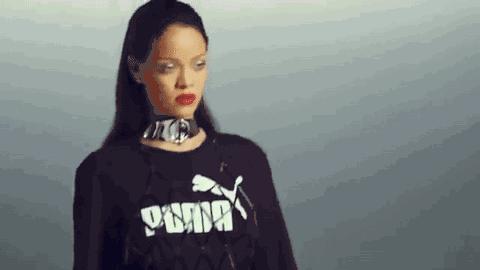 puma蕾哈娜同款鞋 (puma的蕾哈娜穿搭)