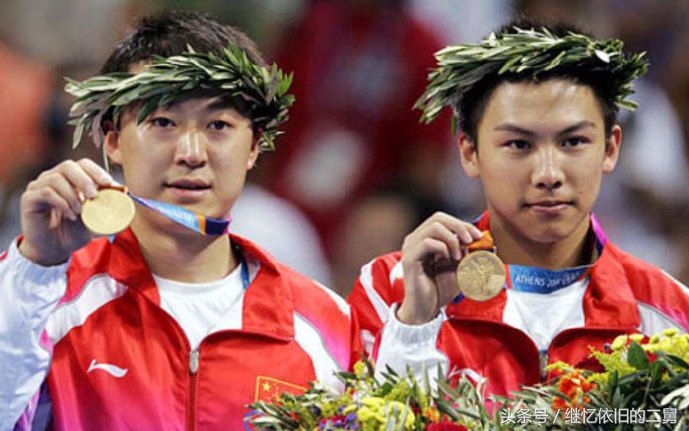 国乒男队年轻时候的照片,国乒男队中最帅的球员