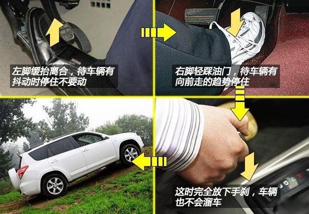 坡道上反复熄火溜车怎么办,科二坡道起步不熄火不溜车的绝招
